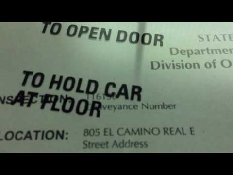 U.S. Hydraulic Elevator at Corporate Inn in Sunnyvale, CA