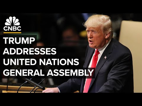 President Trump addresses the 80th session of the UN General Assembly — 9/23/2025