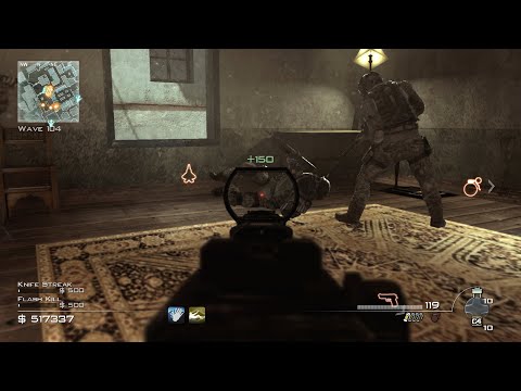 MW3 survival solo seatown part 1.5 wave 69-120 (new team freeze)