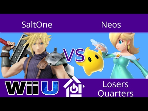 NaCl 2/4/2017 - SaltOne (Cloud) vs Neos (Rosaluma) - Smash 4 Losers Quarters