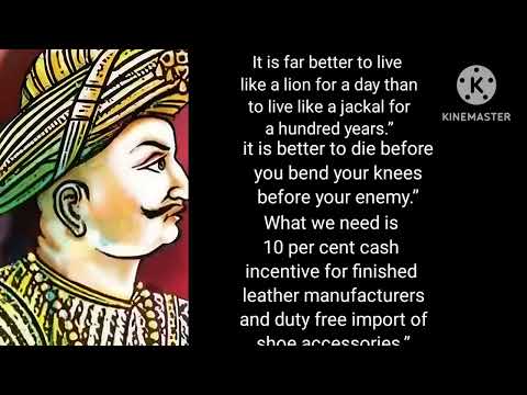 TIPU SULTAN QUOTES #motivetion #youtube