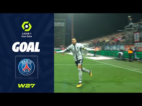 Goal Kylian MBAPPE (90' +1 - PSG) STADE BRESTOIS 29 - PARIS SAINT-GERMAIN (1-2) 22/23