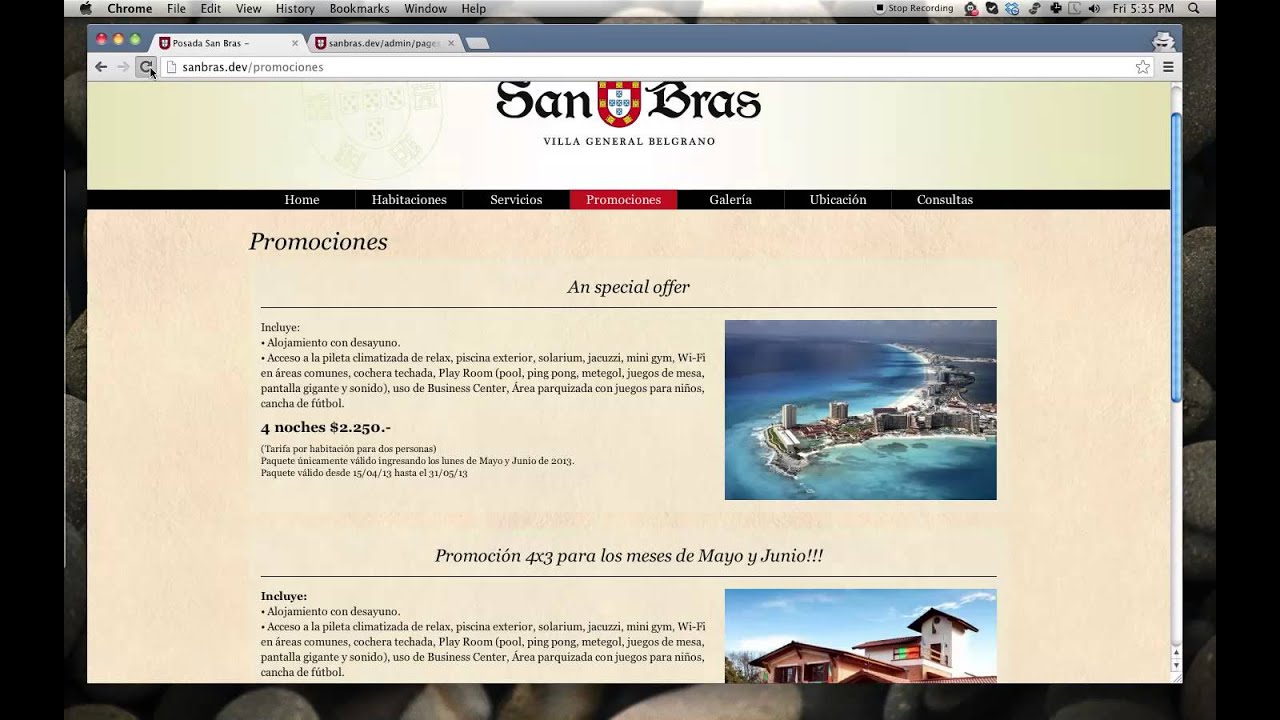 Laravel -  CKEditor Inline editing  - CMS example