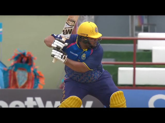 Azam Khan puts on a MASTERCLASS vs St Kitts and Nevis Patriots | CPL 2022