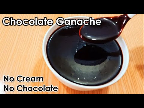 Chocolate Ganache Recipe by Flavory Food | Chocolate Ganache with Cocoa Powder | Chocolate Sauce