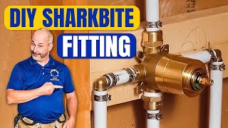 DIY How To Install Copper To Pex Shower and Bath Plumbing