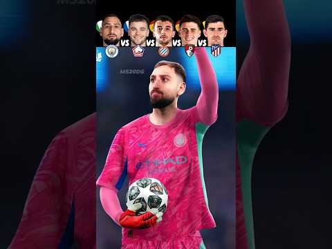 Donnarumma VS Lucas VS Garcia VS Kepa VS Courtois 🥶🥵 Goalkeeper Destroyed Future Club Challenge