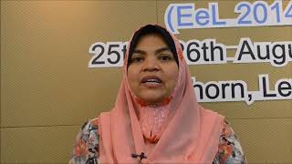 Dr. Nurul Fazmidar Mohd Noor at EeL Conference 2014 by GSTF