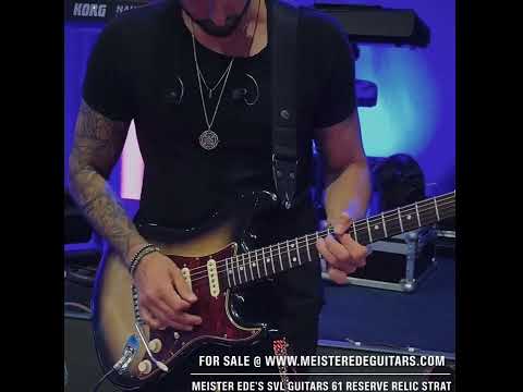 For sale @ www.MEISTEREDEGUITARS.com - SVL Guitars 61 Reserve light relic Strat at Soundcheck