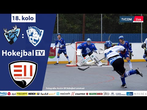 Highlights 18. kola Extraligy Hokejbalu | SK Hokejbal Letohrad vs. HBC Pardubice | 19.3. 2022