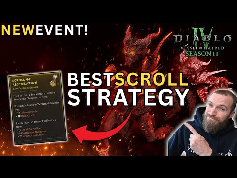 Best Scrolls Of Restoration Farm With Diablo 4's New Event!