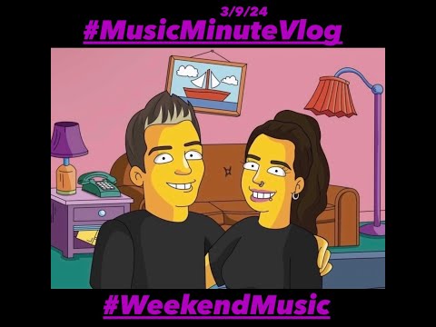 MusicMinute Vlog & DailyJams 3/9/24 🎙️🎸 Gene & Ashlee’s Picks!
