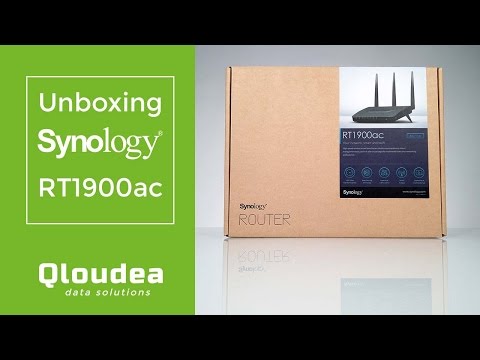 Synology Router RT1900ac WiFi AC Unboxing en Español