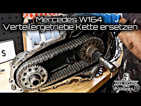 Mercedes ML W164 4 Matic | Unerwartete Schadensdiagnose | Verteilergetriebe Kette wechseln | Teil 1