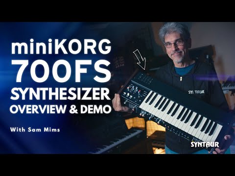 Обзор синтезатора Korg MiniKorg-700FS
