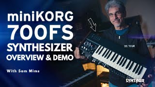 Video thumbnail for The New miniKORG 700FS Synthesizer (Overview & Demo) by Syntaur