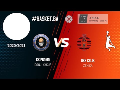 KK Promo vs OKK Čelik - 3. kolo lige KSBIH 2020/2021