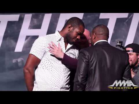 UFC 182: Jon Jones vs. Daniel Cormier Staredown