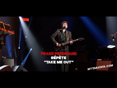 Les coulisses des répètes avec Franz Ferdinand (2022)