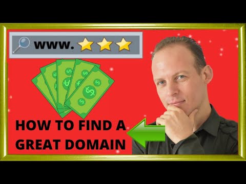 How To Find And Choose A Great Domain Name For A Website Or Blog Video