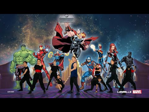 MOVE LIKE THE AVENGERS | Marvel x Les Mills 5-minute Kids Workout