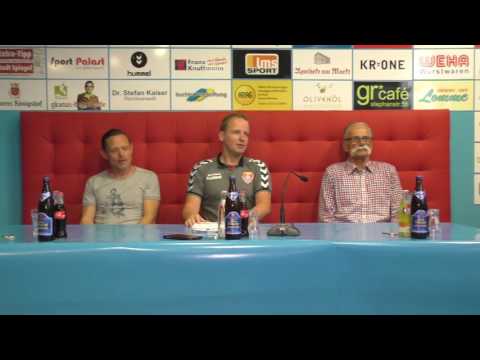 Pressekonferenz: KFC Uerdingen - SV Hönnepel-Niedermörmter (22.05.2016)