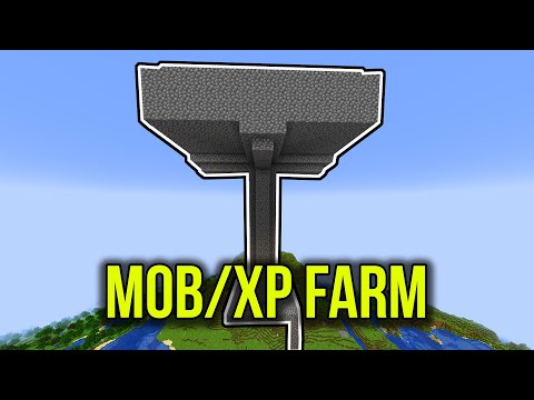 How To Make An Easy Mob XP Farm | Minecraft 1.18.1