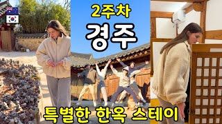 Gyeongju Hanok Stay & Busan! ❤️Korea Travel Week 2 [International Couple]