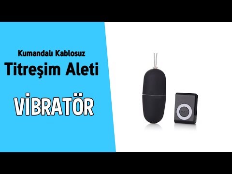 Kumandalı Kablosuz Yeni Nesil Titreşim Aleti Vibratör
