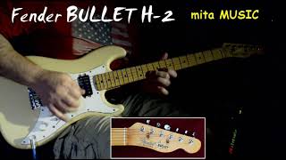 Video thumbnail for Fender Bullet H2 Rock and Roll overdrive by slobomitic
