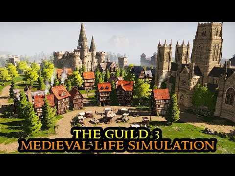The Guild 3 - Medieval LIFE BUSINESS SIMULATOR Longplay HARDMODE | Strategy Playthrough