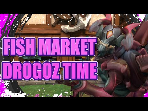 Fish Market Drogoz is underrated : Paladins Pro Drogoz Gameplay