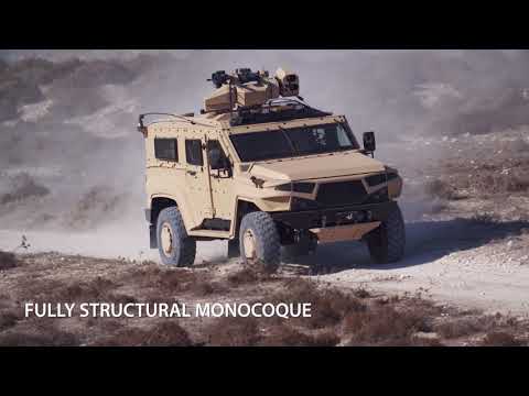 PLASAN'S STORM RIDER ARMORED VEHICLE