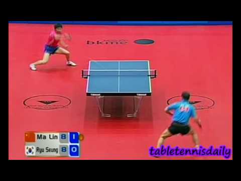 Kuwait Open 2010 - Ma Lin vs Ryu Sueng Min