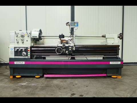 OPTIMUM Turning lathe D 560 x 2000 LUZ Drehmaschine MACH4METAL