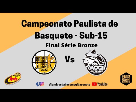 FPB 2022 SUB-15 - AMAB/GIRAFINHAS X MOGI BASQUETE - FINAL SÉRIE BRONZE - 28/11/2022
