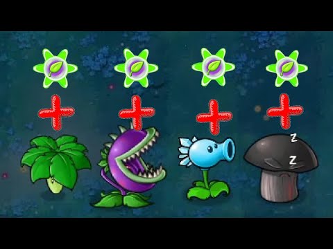 PLANTS VS ZOMBIES HACK || SNOW PEA CHOMPER VS DOOM SHROOM VS GIGA-GARGANTUAR DR.ZOMBOSS