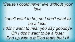 Lesley Gore - I Don't Wanna Be A Loser Lyrics