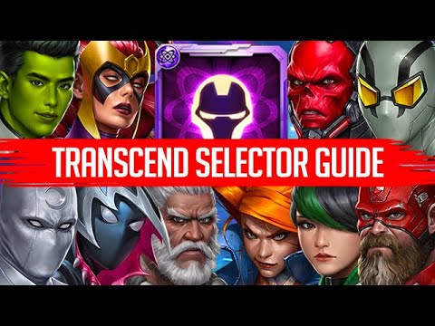 Transcended Selector Guide 2021 (1st to 10th Ranked) - Marvel Future Fight