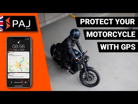 YOUR MOTORCYCLE IS SAFE!⚠️Advanced Anti-Theft #GPS Trackers by PAJ with alarms and geo-fencing🌐