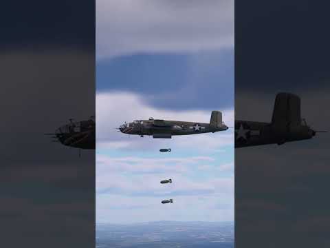 B-25J-20 Mitchell Cinematic Shots