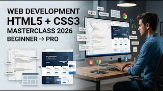 Web Development for Beginners 2026 | Ultimate HTML5 & CSS3 Masterclass
