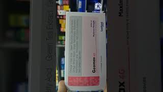uses about Geomax 4G Tablet. Benifits side effects...