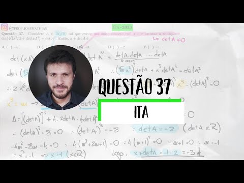 ITA | Vestibular 2023 - Questão 37