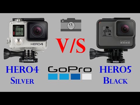 GoPro HERO4 Silver vs GoPro HERO5 Black