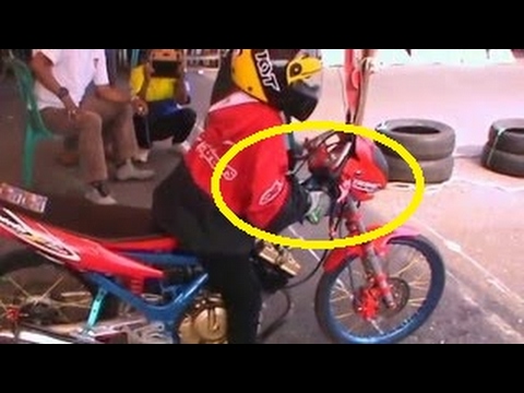 Joki Bocah Cilik SD Elang Buana Hebat Banget Meraih Juara Drag Bike