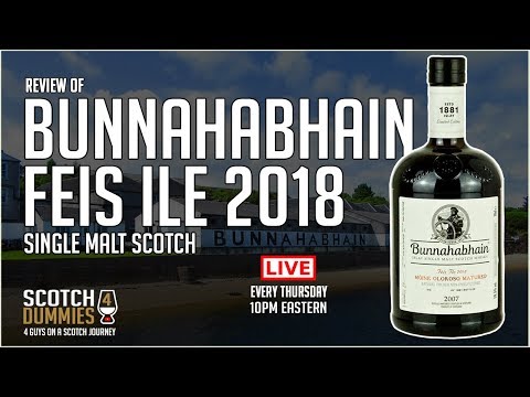 Bunnahabhain 2007 Moine Oloroso / Feis Ile 2018 -  Islay Single Malt Scotch Whisky Review #177