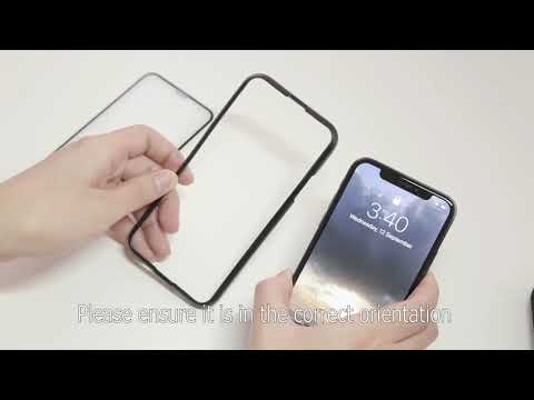 How to Install a Tempered Glass Screen Protector w/ Guidance Frame