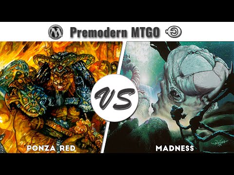Premodern Test - Ponza Red vs Madness