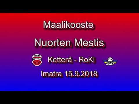 Maalikooste 15.9.2018 Ketterä A - RoKi A